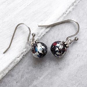 5 For $25💫Splattered Paint Ball Dangles